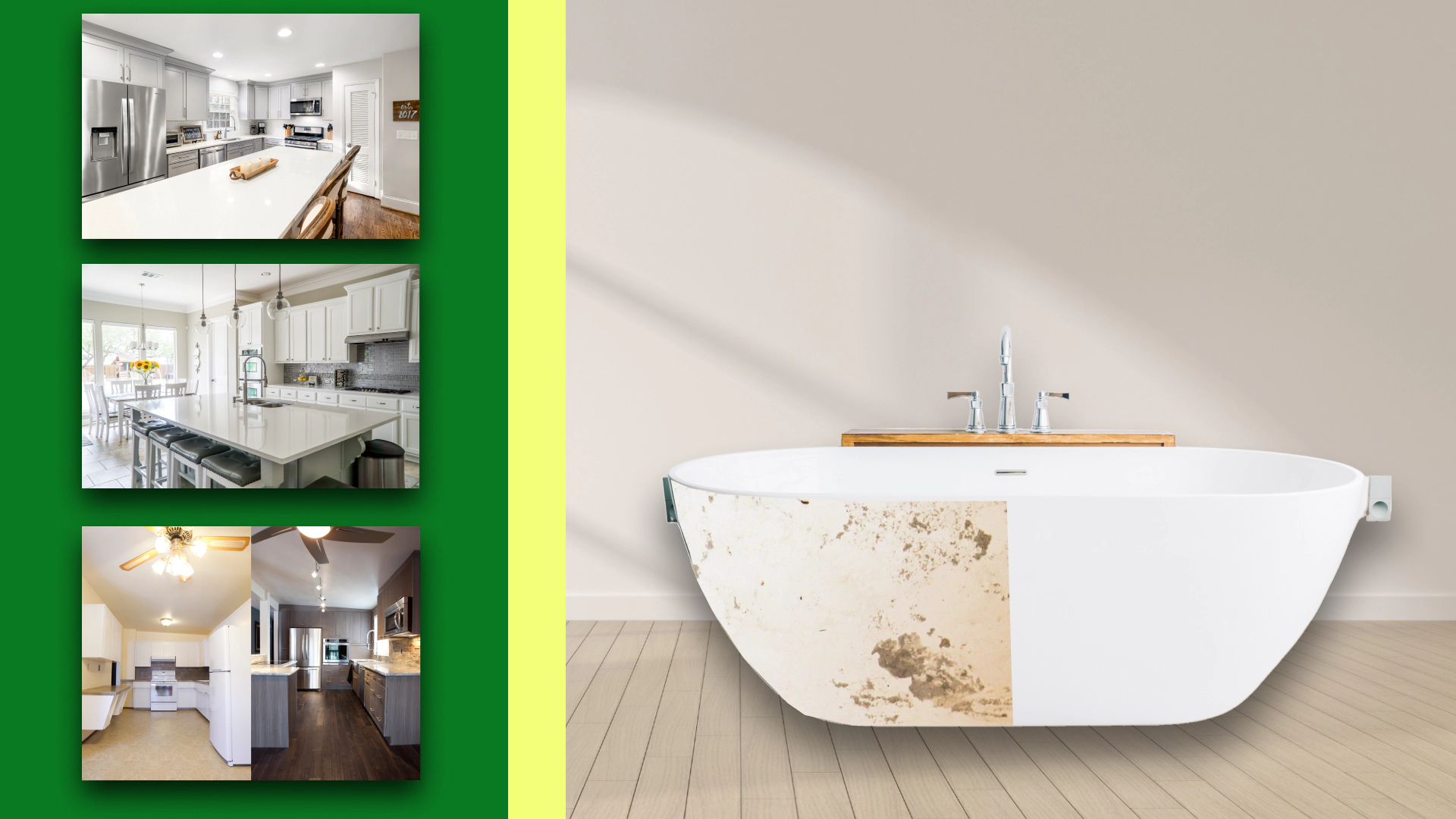 bath and kitchen refinishing
